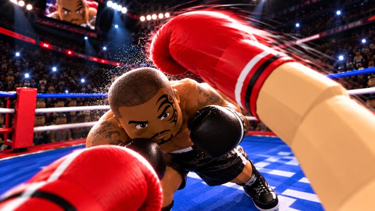 First Person Boxing Roblox ring artwork